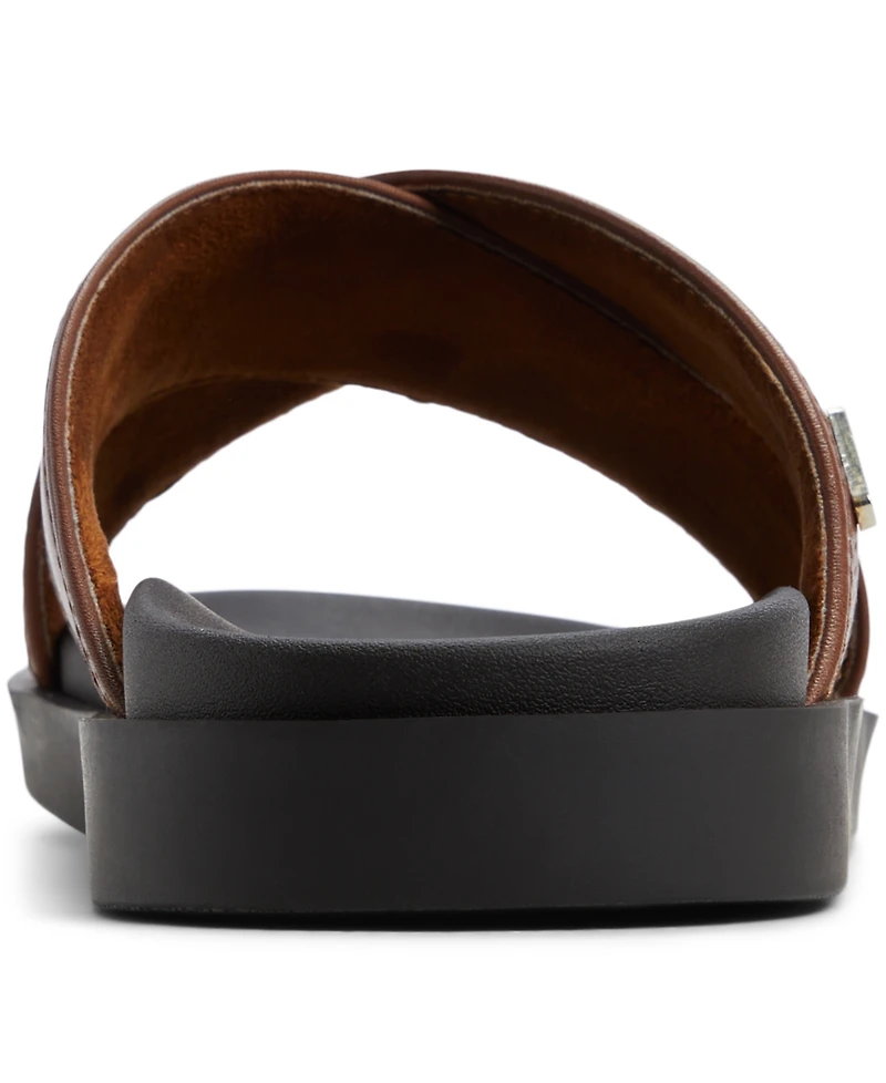 Aldo Men's Mario Leather Slip On Sandals