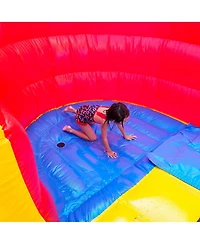 HeroKiddo 15 Pirate Ship Commercial Grade Bounce House Water Slide for Kids and Adults (with Blower), Outdoor Indoor, Wet Dry Use, Big Inflatable, Bir