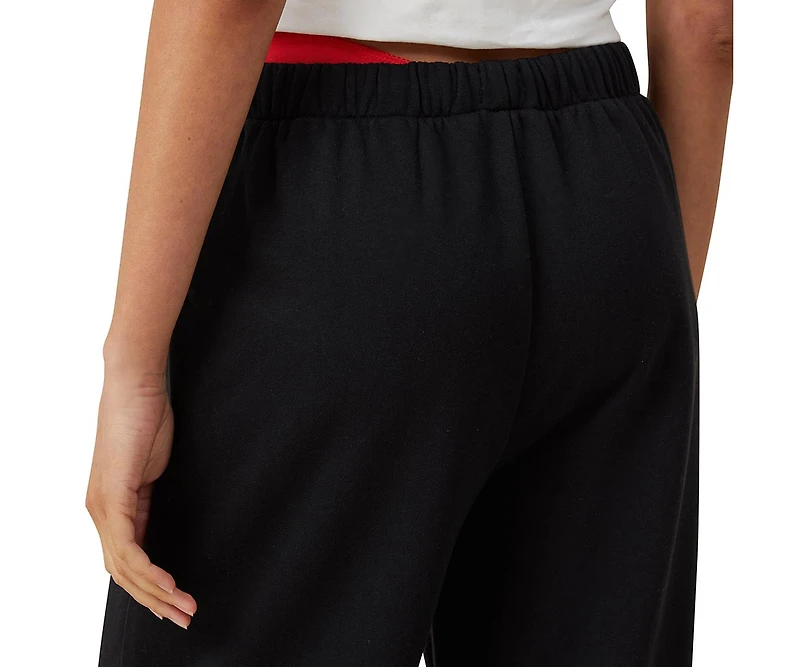 Cotton On Women's Classic Fleece Wide Leg Sweatpant