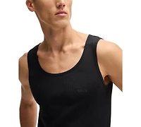 Boss by Hugo Men's 3-Pack Classic Ribbed Tank Tops