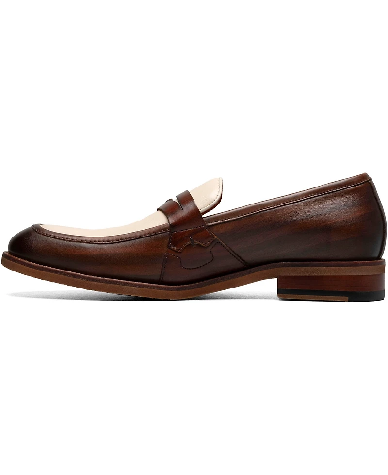 Stacy Adams Men's Prichard Moc Toe Penny Slip On Loafer