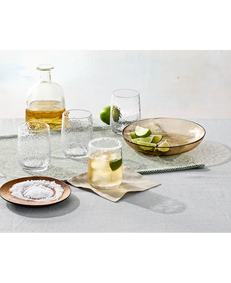 Oake Textured Double Old-Fashioned Glasses, Set of 4, Exclusively at Macy's