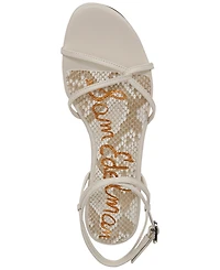 Sam Edelman Women's Elina Ankle-Strap Flat Sandals
