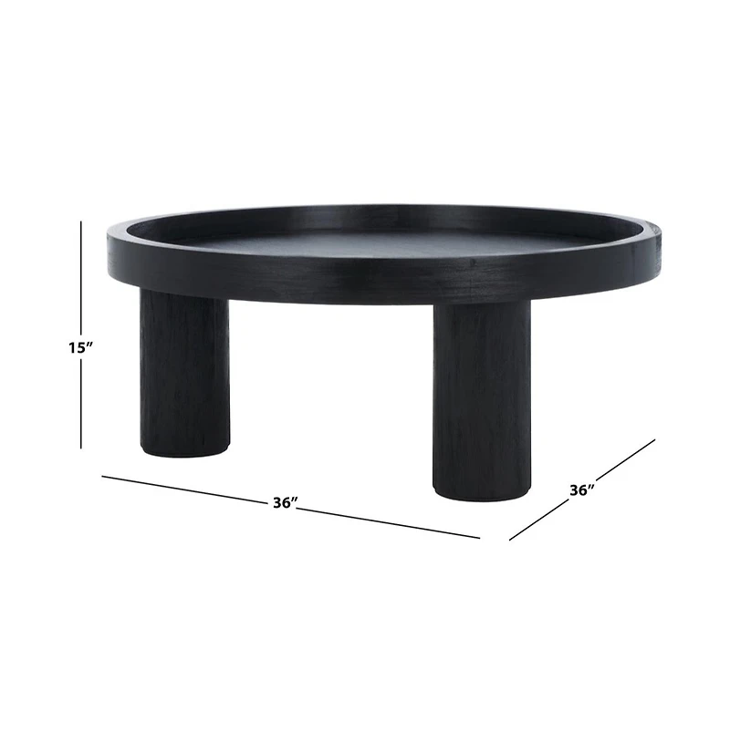 Meek 3 Leg Round Coffee Table
