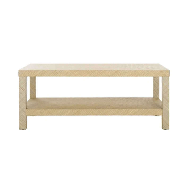 Safavieh Apis Raffia Coffee Table
