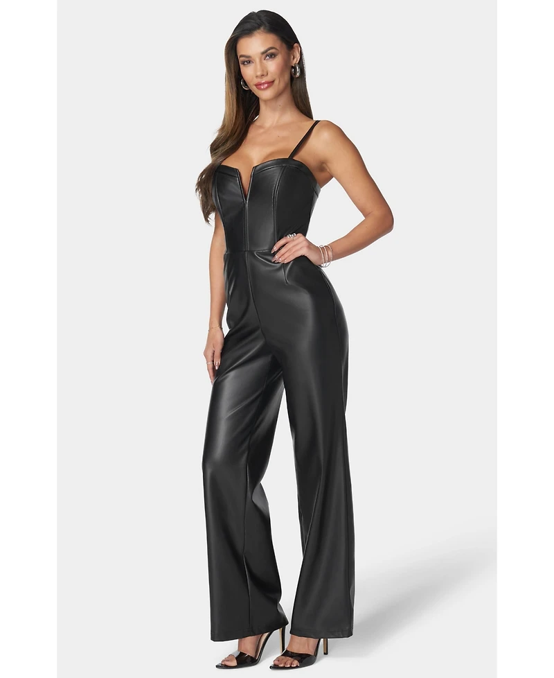Bebe Women's Cropped Jumpsuit