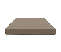 Deck Chair Cushions 2 pcs Taupe Oxford Fabric