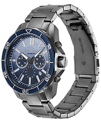 A|X Armani Exchange Men's Quartz Chronograph Gunmetal Stainless-Steel Watch, 44mm