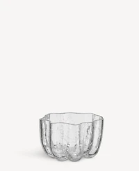 Kosta Boda 3.8" Crackle Crystal Glass Votive Bowl