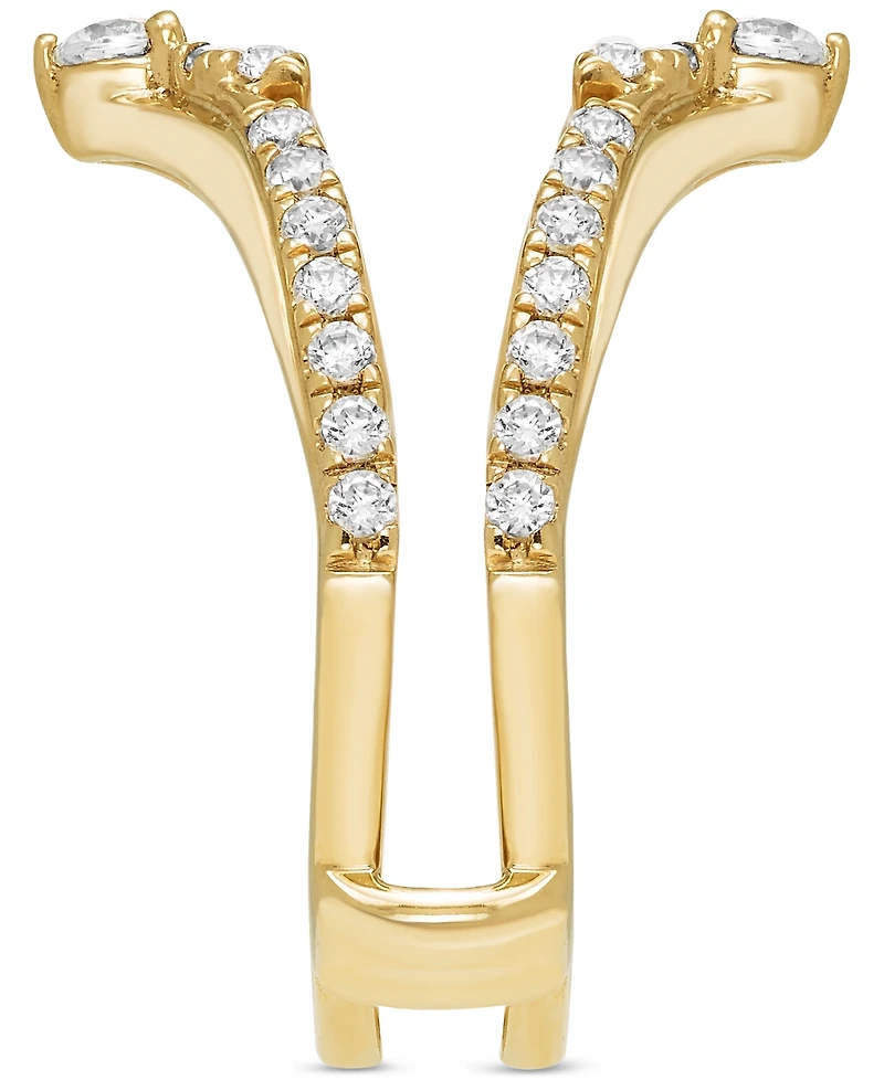 Diamond Chevron Ring Guard Enhancer (1/2 ct. t.w.) in 14k Gold