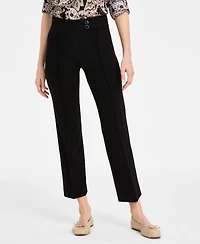 Jones New York Women's Pintucked Pull-On Pants