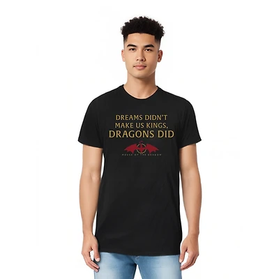 House Of The Dragon Big & Tall Not Dreams Short Sleeve Adult Tee / T-Shirt