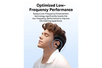 Baseus True Wireless Earbuds Bluetooth 5.3 Open Ear Headphones Sport Earphones,AirGo White
