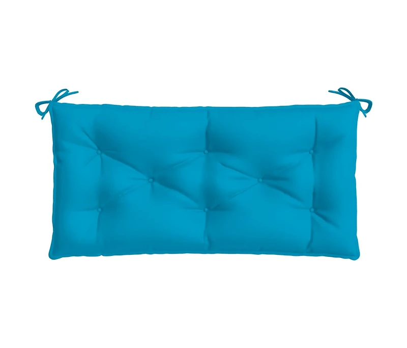 Garden Bench Cushion Light Blue 39.4"x19.7"x2.8" Oxford Fabric