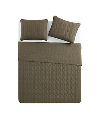 Vcny Home Circles Pinsonic 3-Pc. Quilt Set, King