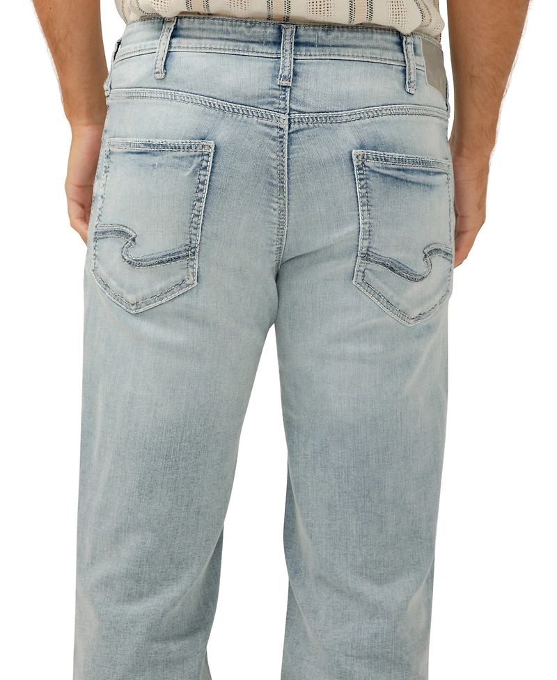 Silver Jeans Co. Men's Zac Relaxed Fit Straight Leg