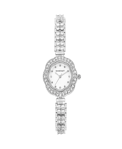 Danecraft Women's Fine Silver-Plated Analog Watch
