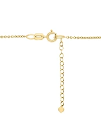 Effy Cultured Freshwater Pearl (3-1/2 & 6-1/2mm) Collar Necklace in 14k Gold, 18" + 2-1/5" extender