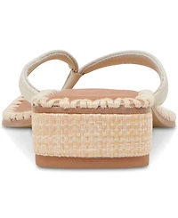 Dolce Vita Women's Barty Whipstitch Thong Low Heel Sandals