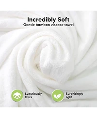 KeaBabies Luxe Baby Hooded Towel, Bath Towels, Beach Towel for Newborn, Kids