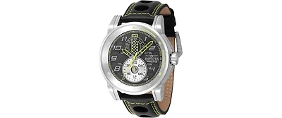 Invicta Men's 47534 Invicta Racing Quartz Multifunction Black, Silver, Grey, Light Green Dial Watch