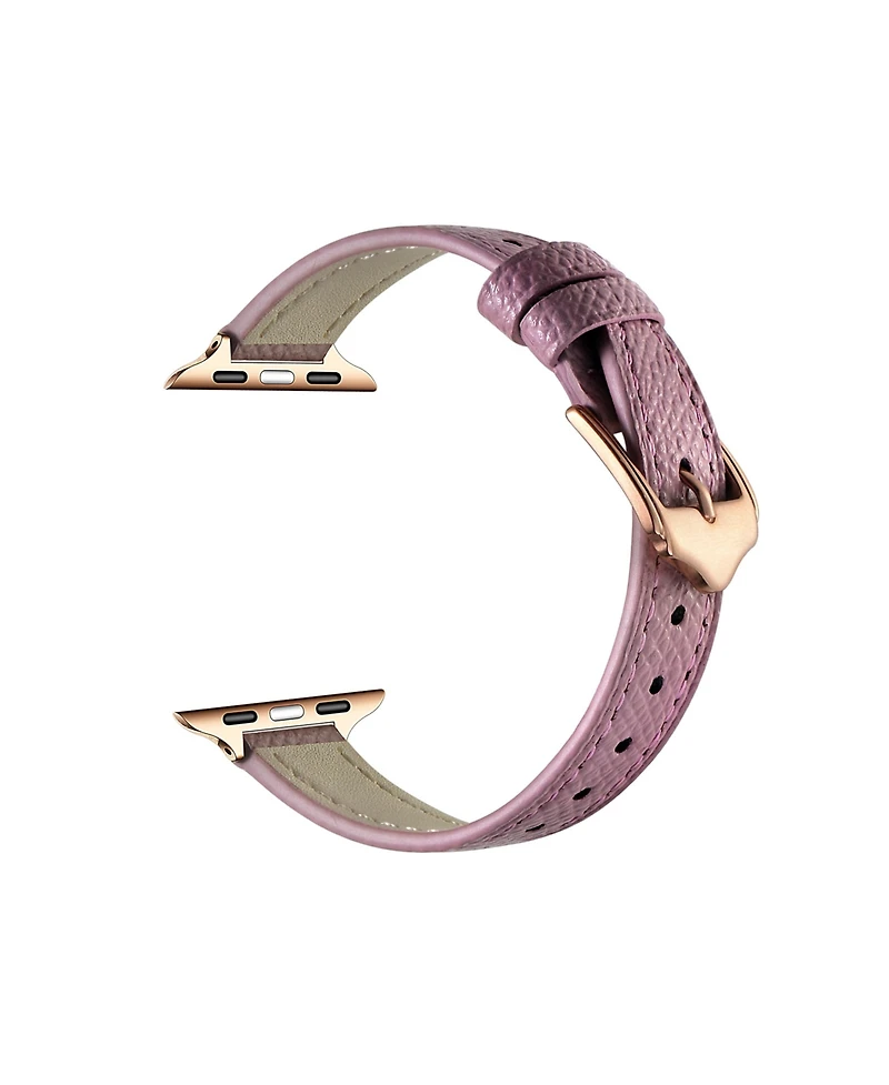 Posh Tech Cleo Skinny Leather Band for Apple Watch