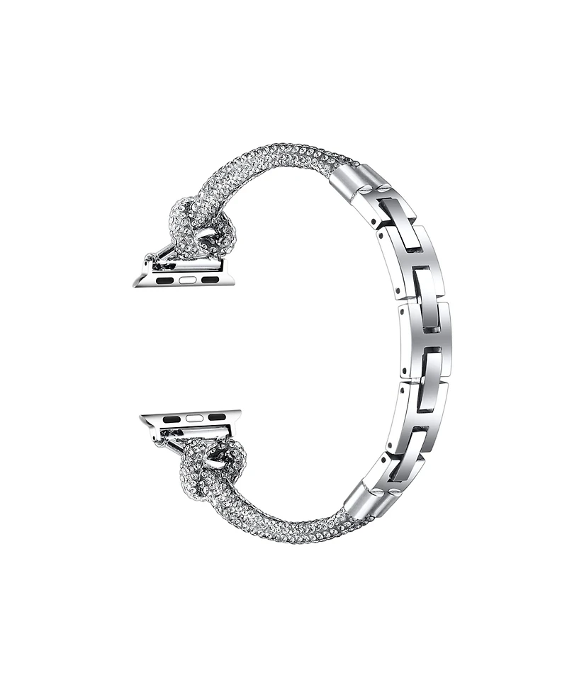 Posh Tech Serena Faux Tennis Bracelet Band for Apple Watch, Fits All Apple Watch Models