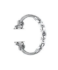 Posh Tech Serena Faux Tennis Bracelet Band for Apple Watch, Fits All Apple Watch Models