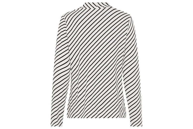 Olsen Women's Diagonal Striped T-Shirt