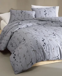 Calvin Klein Wildflower Cotton Sateen 3-Pc. Duvet Cover Set, King