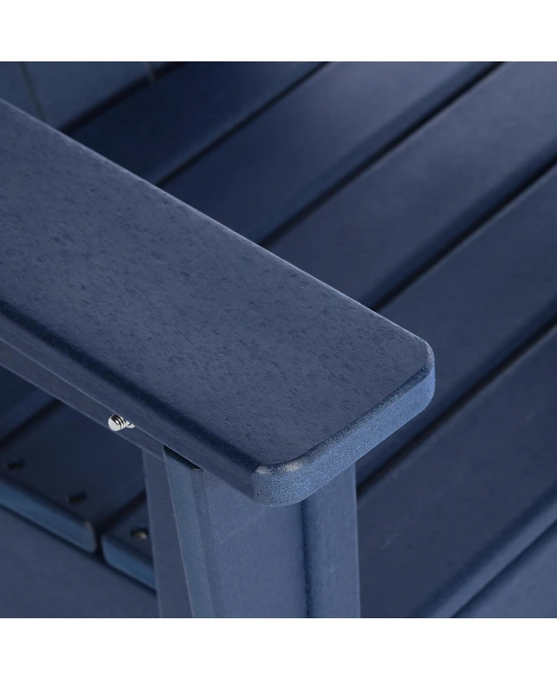 Kids Outdoor Hdpe Adirondack Plastic Patio Chair