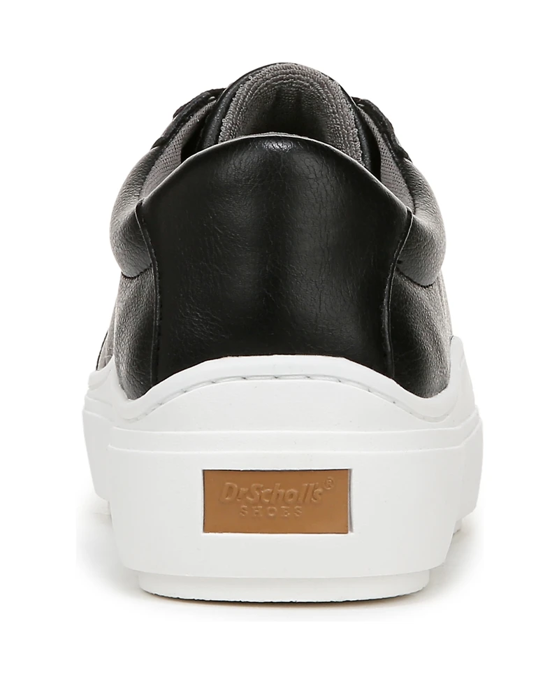 Dr. Scholl's Women's Time Off Lace Up Platform Sneakers