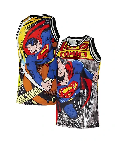 Lids Men's Yellow Superman Graphic Basketball Jersey
