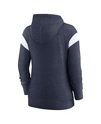 Nike Women's College Navy/White Seattle Seahawks Monaco Lightweight Full-Zip Hoodie