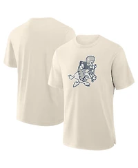 Fanatics Men's Cream Dallas Cowboys Slub T-Shirt