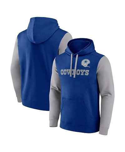 Fanatics Men's Royal Dallas Cowboys Fleece Pullover Hoodie