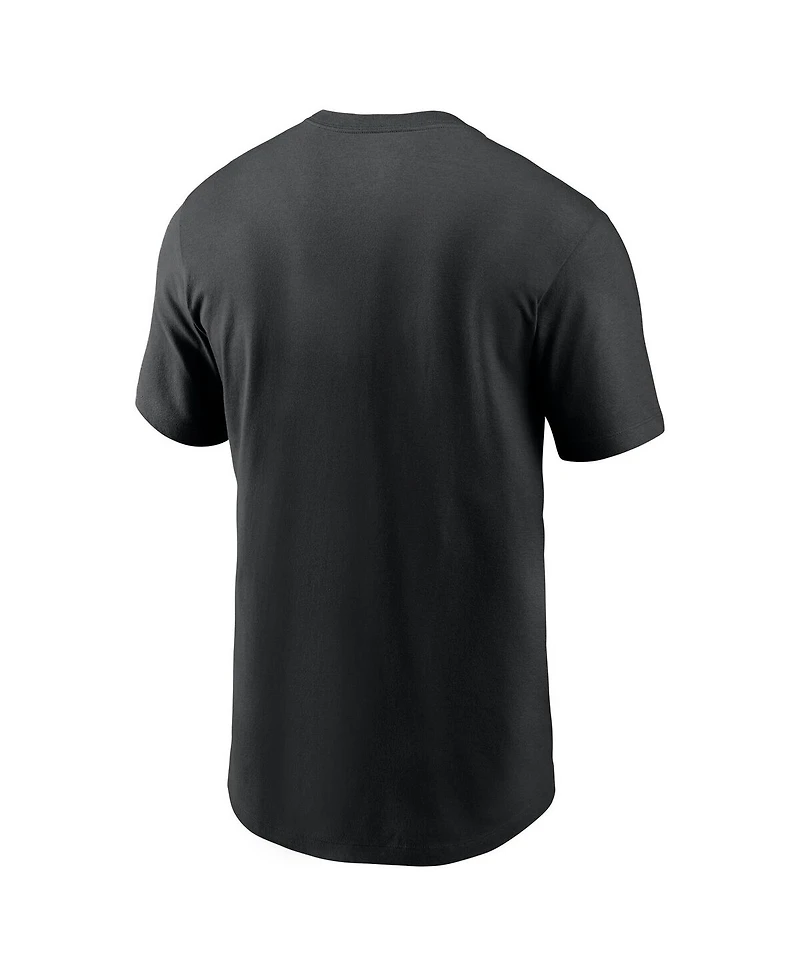 Nike Men's Black Ohio State Buckeyes Basketball Icon T-Shirt