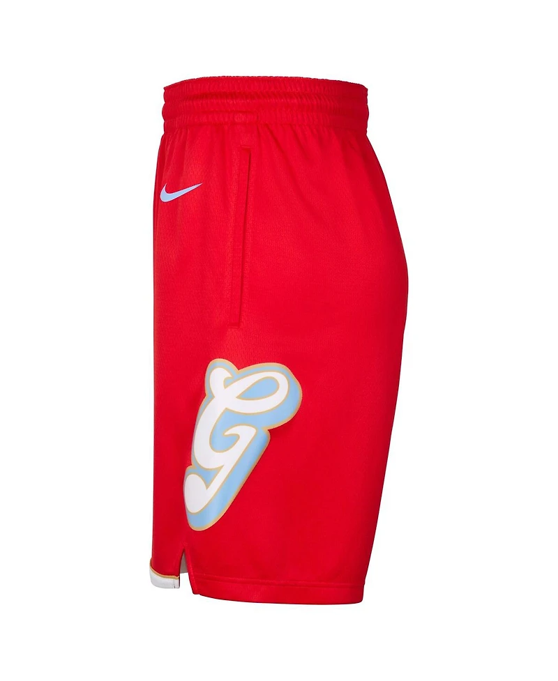 Nike Men's Red Memphis Grizzlies 2024/25 City Edition Swingman Shorts