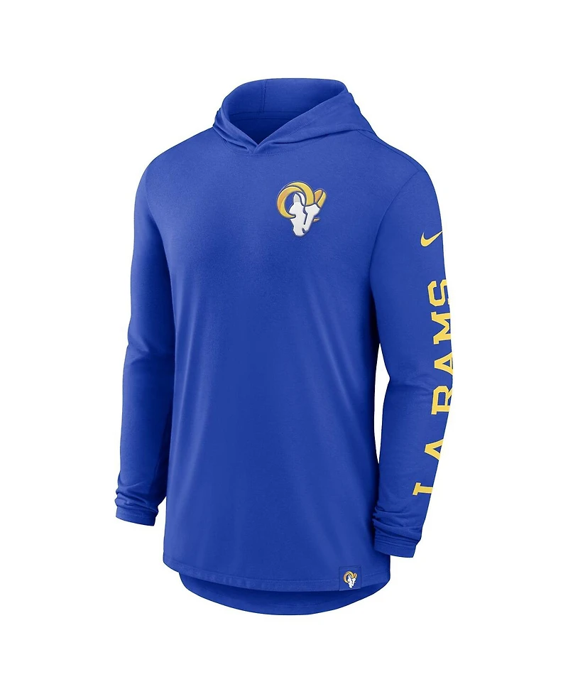 Nike Men's Royal Los Angeles Rams Blitz Pullover Hoodie