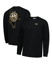 Adidas Men's Black Juventus Culturewear Long Sleeve T-Shirt