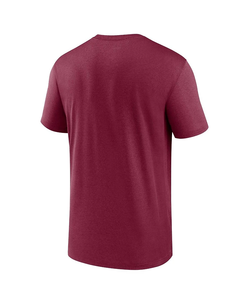 Nike Men's Garnet Florida State Seminoles Legend Basketball Icon Performance T-Shirt