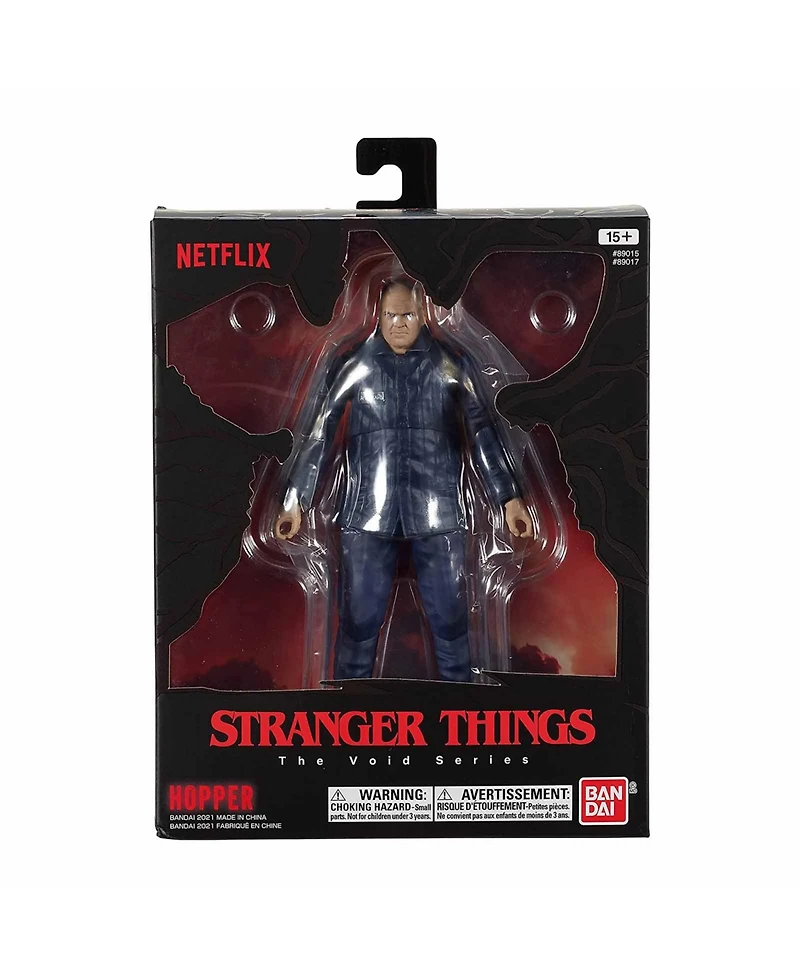 Bandai Stranger Things Hopper 6 Inch Toy Action Figure