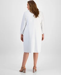 Kasper Plus Long Topper Jacket