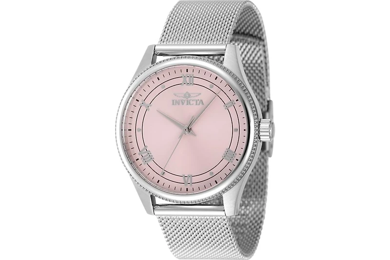 Invicta Women's 48489 Celestial Quartz 3 Hand Pink Dial Watch