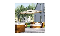 Outdoor Beach Umbrella – Portable Shade for Sun Protection at the Beach, Picnic, or Patio