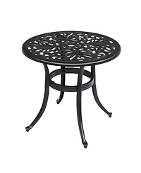 Phoenix Cast Aluminum Cocktail Table for Outdoor Entertaining