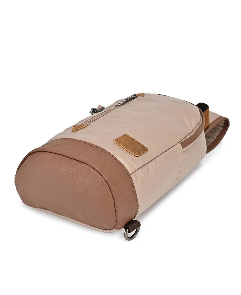 Tsd Brand Urban Light Coated Canvas Sling Bag
