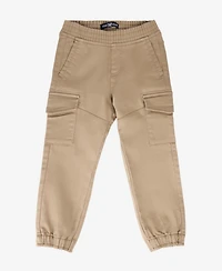 Xray Little Boys Elastic Waist Commuter Jogger Cargo Pants