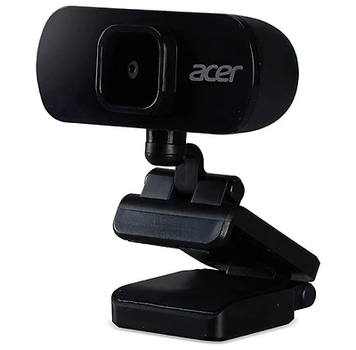 acer Full Hd Usb Streaming 2MP Webcam | 1080P Hd | 360° Rotation | Digital Microphone | Plug & Play for Desktop or Laptop Pc | Stream for Zoom, Skype,