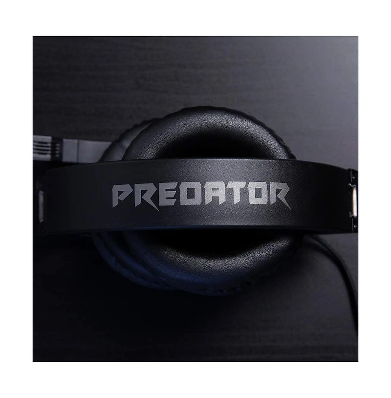 acer Predator Galea 311 True Harmony Sound Gaming Headset: 50mm Drivers - Rotatable Omni-Directional Mic with On-Cable Controls